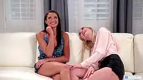 BFFs don't need batteries to have orgasms - Avi Love and Anny Aurora - WebYoung