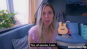 The Neighbour Hotty Lost The Keys, But Discovered A Hard Penis