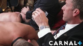 BoyForSale - Powerful men dominate and breed their twinks for the night