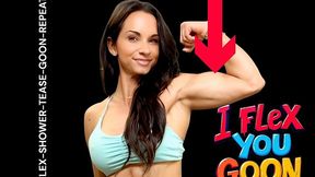 Flex Shower Tease Goon Repeat Ashley Sinclair