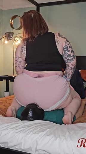 Gassy Step-sister Facesitting and Farting in Mouth 1