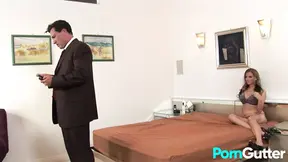 Busty Blonde Haley Cummings Gets Banged by a Stud