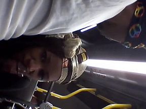 Public Blowjob on MARTA