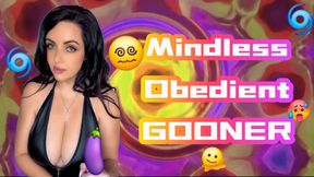Mindless Obedient Gooner - Follow Goddess's simple instructions as you sink into a stroking trance