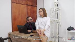 Doctor discover big cocks for first time