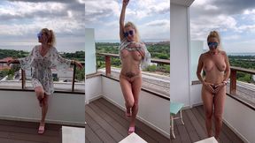 as-tu deja eu une voisine autant exhibitionniste que moi?j ai meme du mal ...