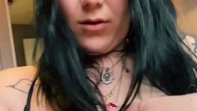 I destroyed my cute pink virgin pussy for my first clip on PornHub????