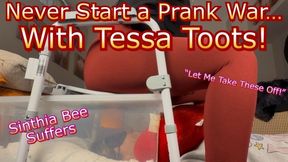 Sinthia Regret's Pranking her Roommate Tess!