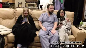 Amateur Jasmine Rose deepthroats and gets blasted with cum