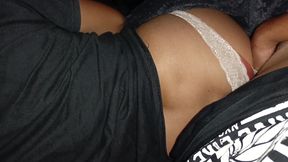 My wife's stepdaughter agrees to come to my room to watch porn while we fuck