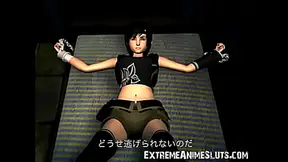 3D Ogre on Tied Up Girl 18+!