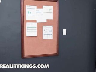 REALITY KINGS - Abi James, Mike Ox - Lewd IT Gal Gets mother I'd like to fuck Bossed