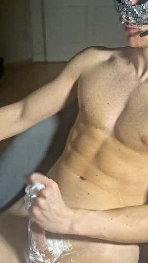 I flood my penis (masturbation)   Clip 1