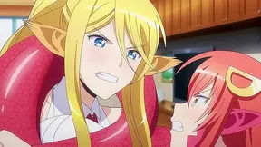 Busty Beastgirls Seduce Nerd in Wild Mythical Harem Adventure