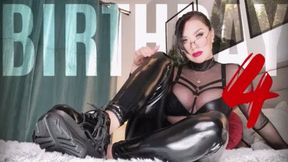 4. Geburtstagstribut (kleine Version)