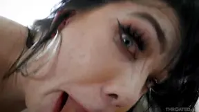 Leda Elizabeth Takes Big Dick Oral, Gobbling Cum Deeply With Hunger