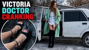 VIKA NURSE CRANKING BAREFOOT full video 16 min