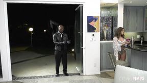 ”huge black cock For Fiesty Big Boob Housewife Jesse Pony When She Offers Her Twat Up”