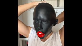 Dreammask heavy rubber casual masking with gag