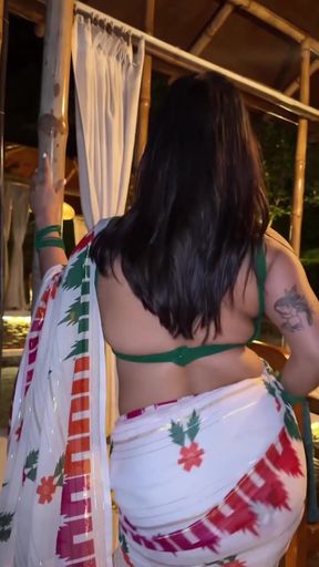 Indian woman in a sari