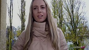 Slim Office Girl Adriana Sweetblonde Pick Up For Casting Fuck In Berlin