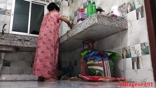 Desi Local Village Wife Fuck By Kitchen ( Official Video By Villagesex91 )