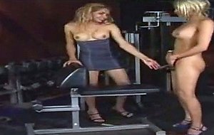 Two horny tgirls in horny screwing