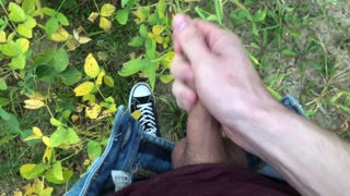 Hot boy MASTURBATE OUTDOOR / 23 cm / Huge DICK / Sexy ABS / Teen Boy / Stud