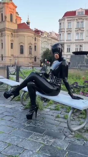 Futuristic Catwalk Model