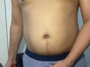 Workout ng Libog na Daddy Nauwi sa pag Kantot ng Fleshlight! Pinoy Jakol