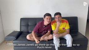 Colombia is eliminated from the 2026 World Cup and my friend decides he has to fuck me so he won't be sad
