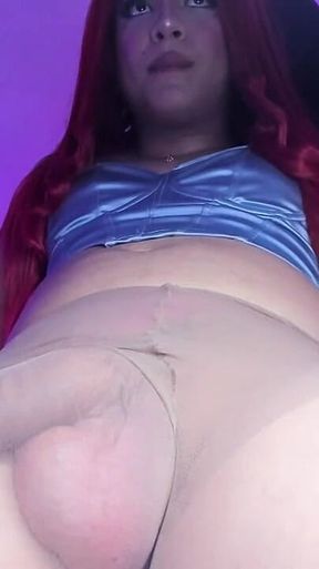 Big Load Inside Your Pantyhose