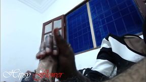 quick blowjob and wet handjob