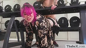 Got My Ass Stucked In The Gym And Get Fucked