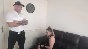 Prison Officer Seduced by Hot Blonde Prisoner