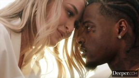 Deeper. Gorgeous Blonde Natalia Starr Rides His Monster BBC All Day