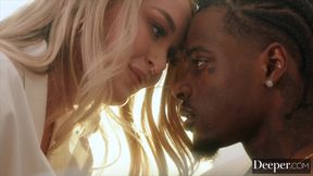 Deeper. Gorgeous Blonde Natalia Starr Rides His Monster BBC All Day