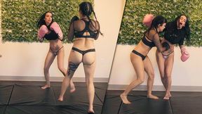 Sexy Bikini Boxing Match (4k)