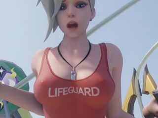 Overwatch Compilation Beach from Bewyx Animations