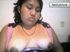 mexicana muestra tetas