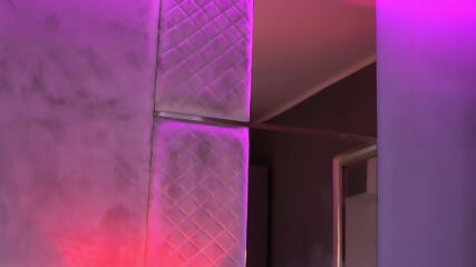 Gorgeous blonde Romanian babe plays with her sexy pussy