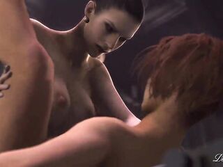 Futanari excella bang Jill Valentine