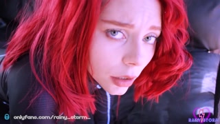 Black widow anal training for Hulk dick Free cut