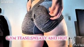 Gym Tease – Booty Worship