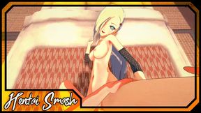 Ino Yamanaka gets fucked doggystyle from your POV - Naruto Hentai.