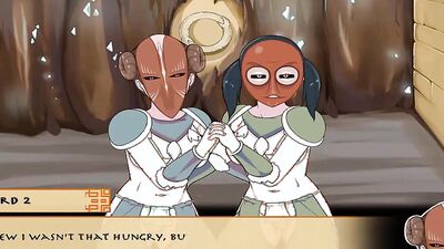 These kinky cartoon babes get their tight holes stretched in a hardcore hentai game