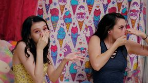 Mewchii Fey Nose Pinching Fun With Ziva Fey!