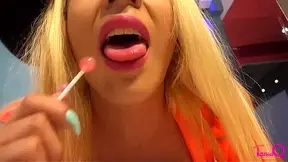 Blonde TS TaniaQ is a hot GangBanger