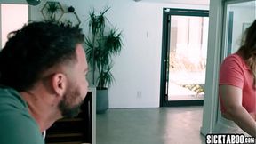 Big tits Codi Vore getting fucked hard just for warm shower and clean room