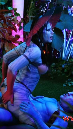 Assvatar - the Fiery Chick. Salome Gil